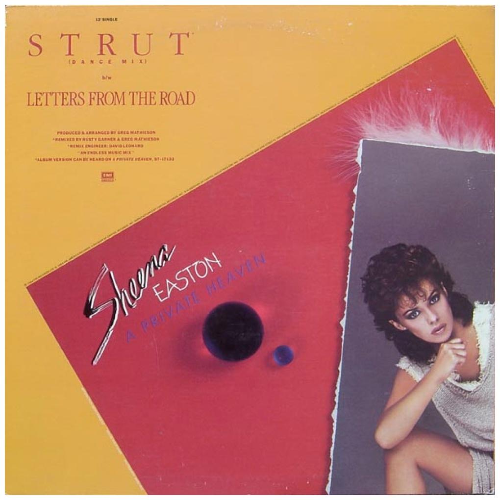 SHEENA EASTON - STRUT | 12'' MAXI SINGLE USADO