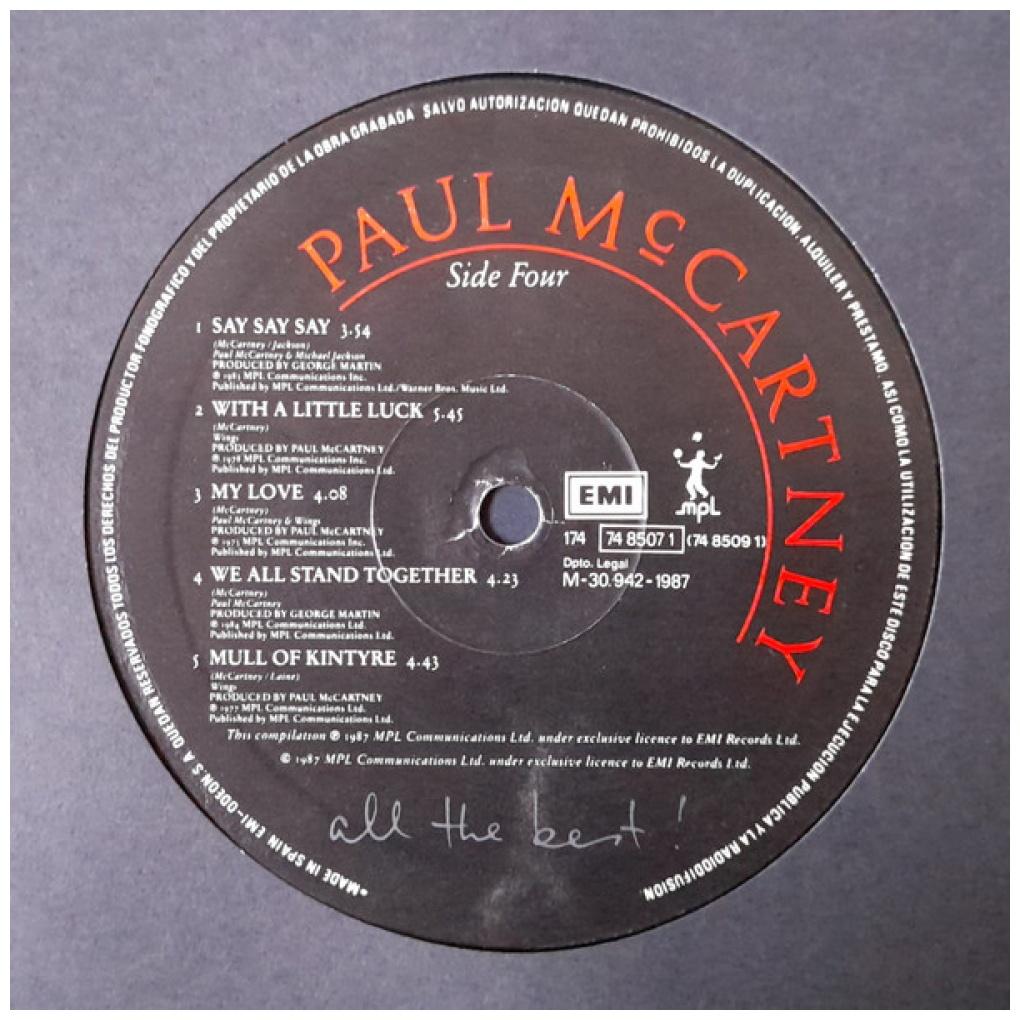 PAUL MCCARTNEY - ALL THE BEST! (2LP) | VINILO USADO