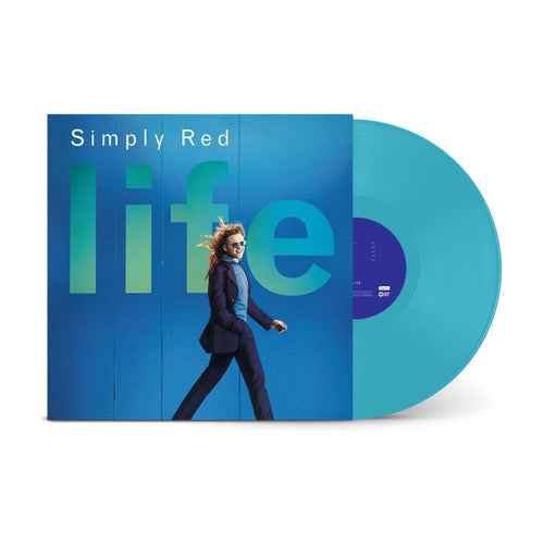 (PREVENTA) SIMPLY RED - LIFE (LTD NAD) (CURACAO BLUE ECO-VINYL) (UK) | VINILO