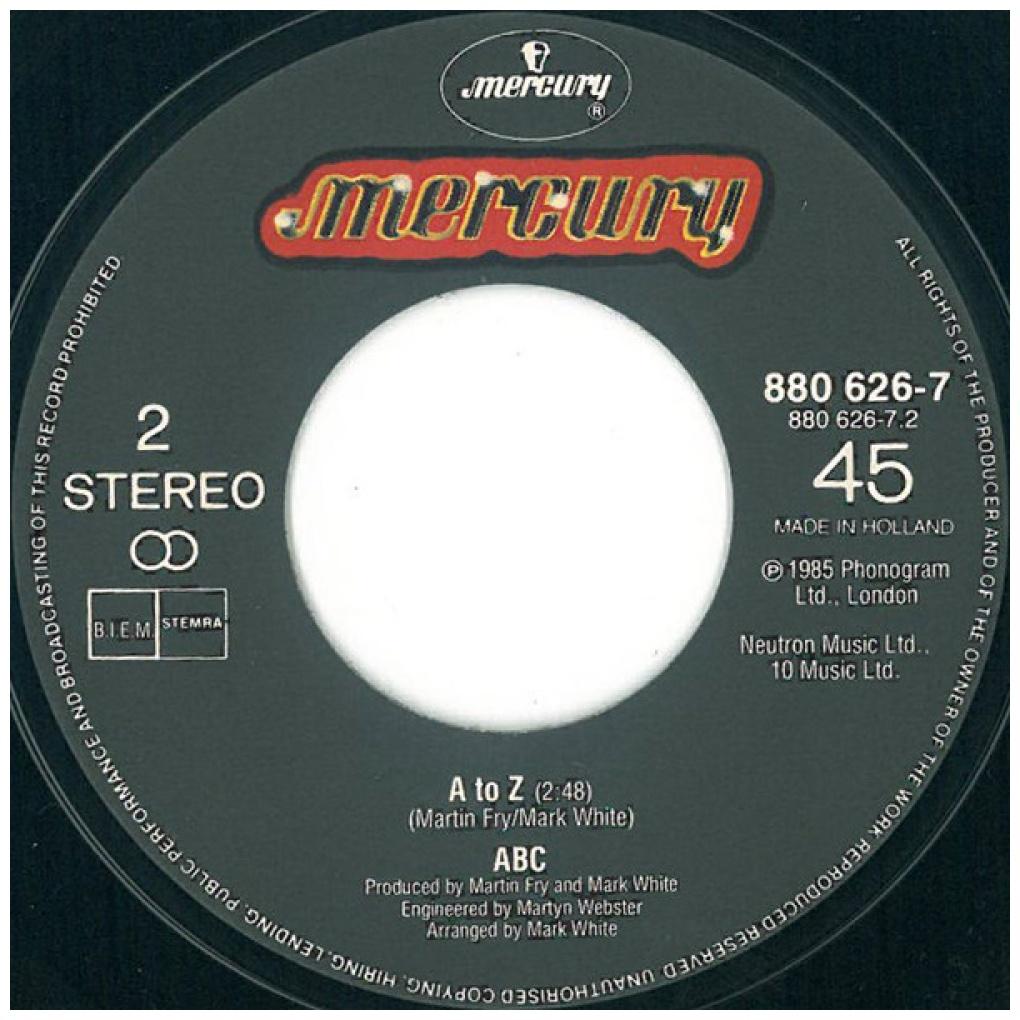 ABC - BE NEAR ME | 7" SINGLE USADO