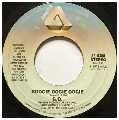 GQ - DISCO NIGHTS (ROCK-FREAK) | 7" SINGLE VINILO USADO