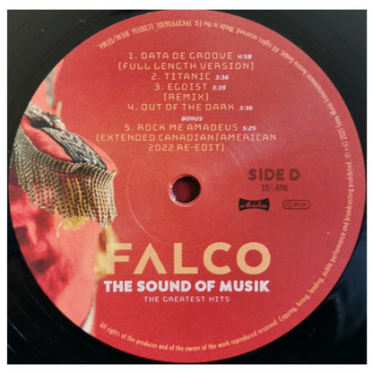 FALCO - SOUND OF MUSIK GREATEST HITS (+POSTER) (2LP) | VINILO