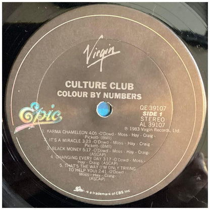 CULTURE CLUB - COLOUR BY NUMBERS | VINILO USADO