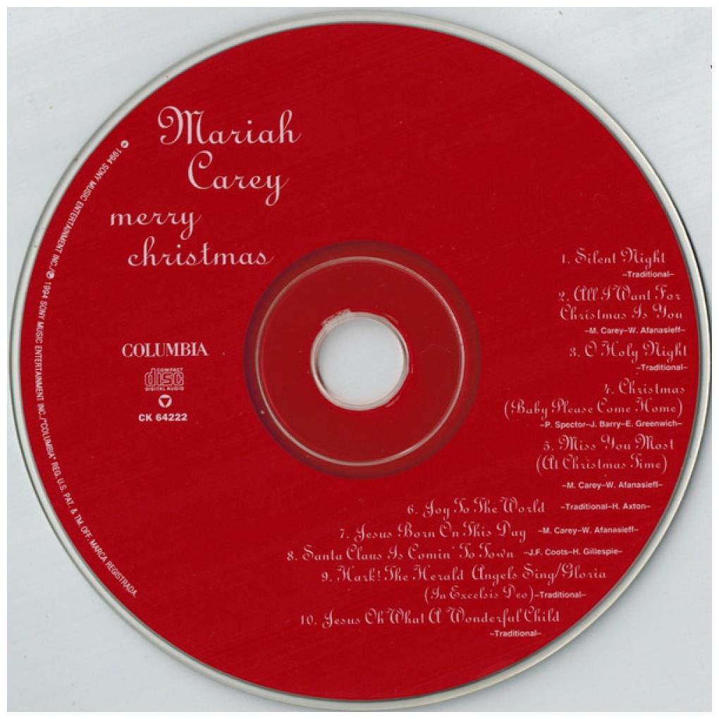 MARIAH CAREY - MERRY CHRISTMAS | CD