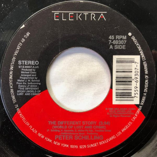 PETER SCHILLING - THE DIFFERENT STORY | 7" SINGLE VINILO USADO
