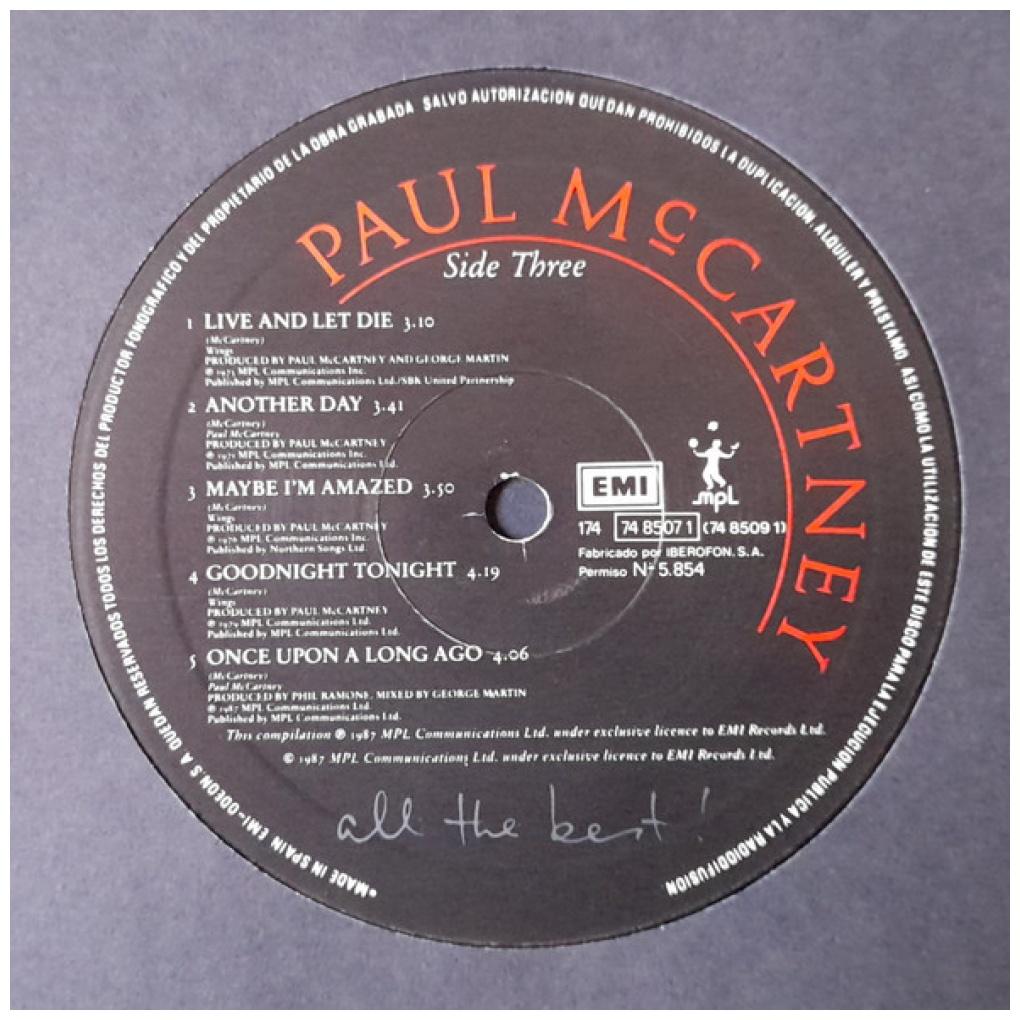 PAUL MCCARTNEY - ALL THE BEST! (2LP) | VINILO USADO