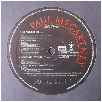 PAUL MCCARTNEY - ALL THE BEST! (2LP) | VINILO USADO
