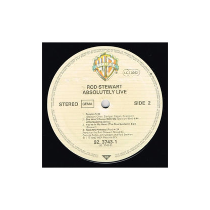 ROD STEWART - ABSOLUTELY LIVE (2LP) | VINILO USADO