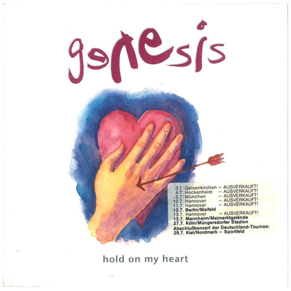 GENESIS - HOLD ON MY HEART | 7" SINGLE USADO