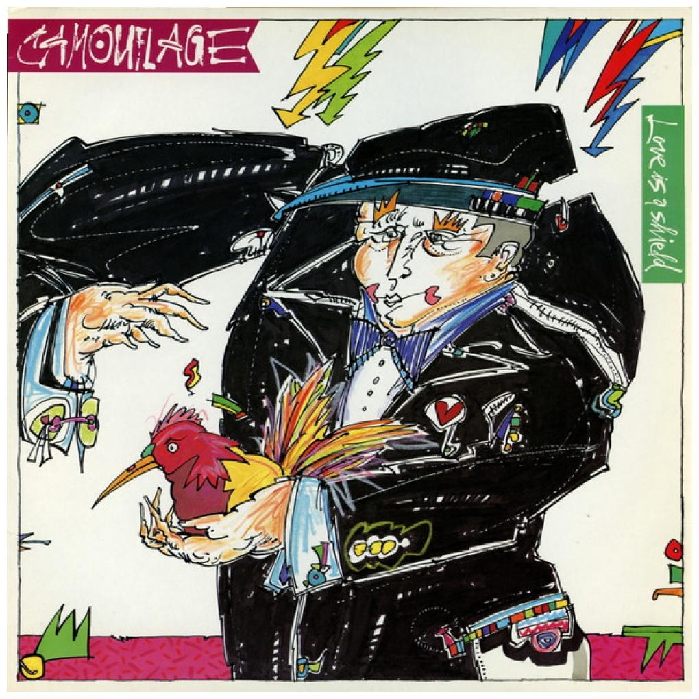 CAMOUFLAGE - LOVE IS A SHIELD | 12'' MAXI SINGLE USADO