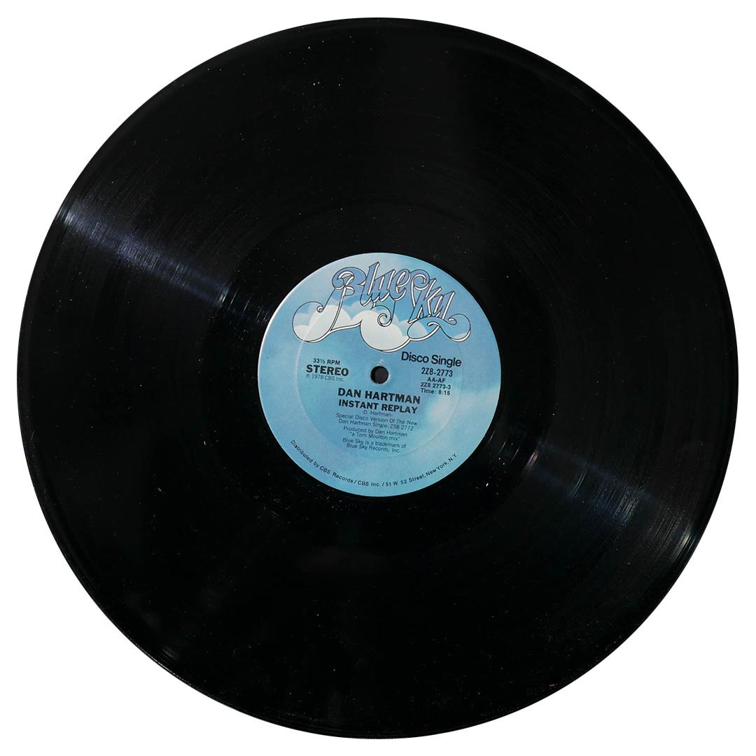 DAN HARTMAN - INSTANT REPLAY | 12" MAXI SINGLE USADO