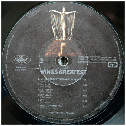 PAUL MCCARTNEY & WINGS - WINGS GREATEST | VINILO USADO