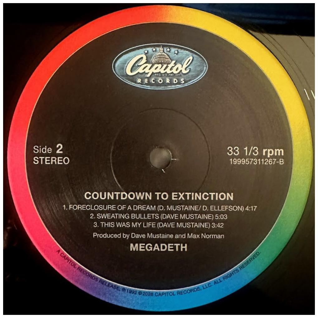 MEGADETH - COUNTDOWN TO EXTINCTION (2LP) | VINILO