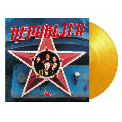 (PREVENTA) REPUBLICA - REPUBLICA (LIMITED EDT) (180GRS) (FLAMETELLOW COLORED VINYL) | VINILO