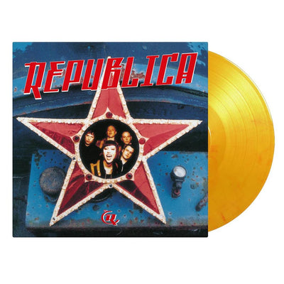 (PREVENTA) REPUBLICA - REPUBLICA (LIMITED EDT) (180GRS) (FLAMETELLOW COLORED VINYL) | VINILO