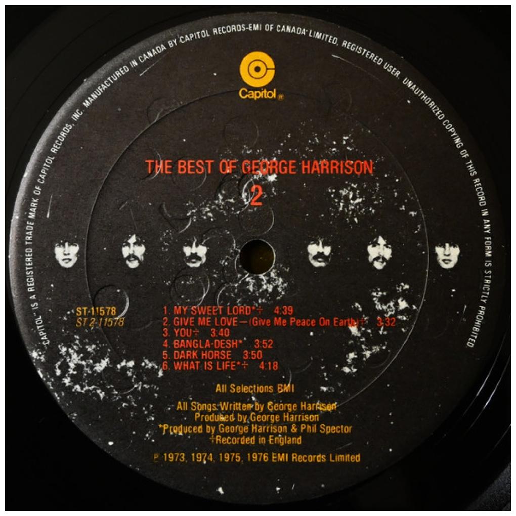 GEORGE HARRISON - THE BEST OF | VINILO USADO