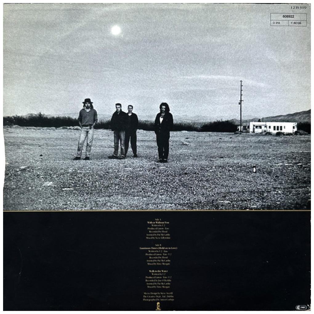 U2 - WITH OR WITHOUT YOU | 12'' MAXI SINGLE USADO