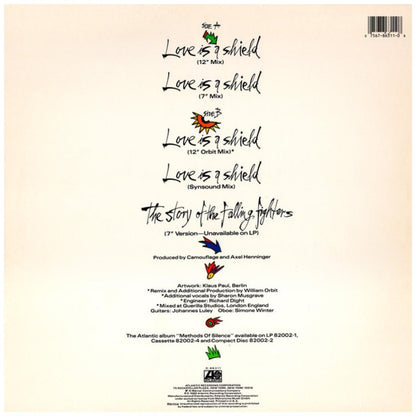 CAMOUFLAGE - LOVE IS A SHIELD | 12'' MAXI SINGLE USADO