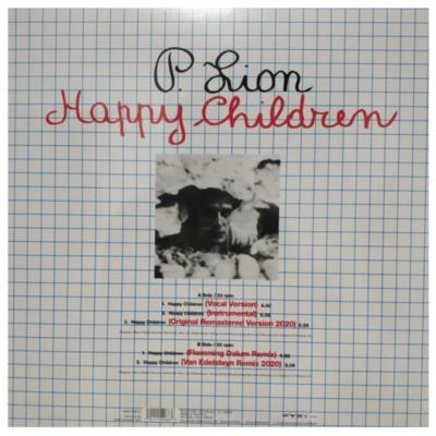 P LION - HAPPY CHILDREN | 12" MAXI SINGLE VINILO