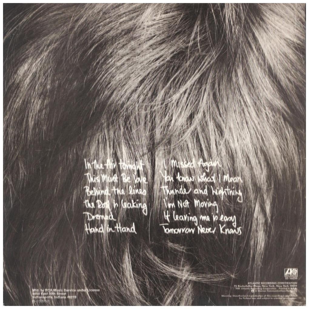 PHIL COLLINS - FACE VALUE | VINILO USADO