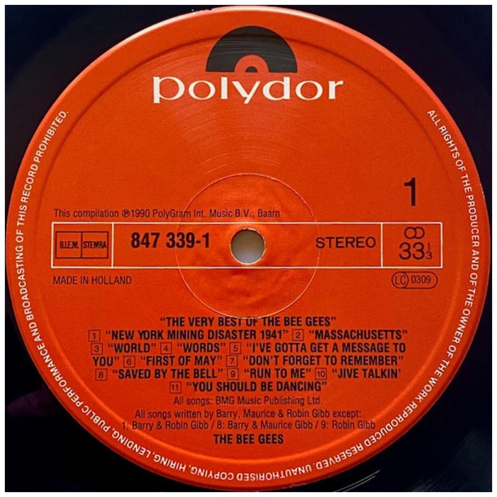 BEE GEES - THE VERY BEST | VINILO USADO