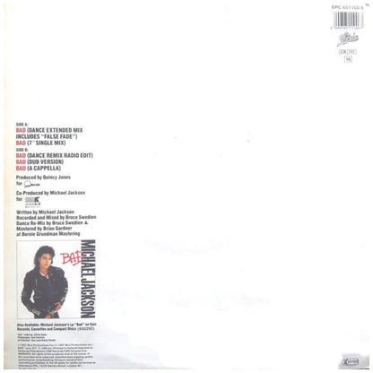 MICHAEL JACKSON - BAD | 12'' MAXI SINGLE USADO