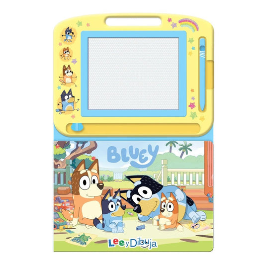 BBC BLUEY LEE Y DIBUJA (TAPA RÚSTICA) - DISNEY | LIBRO