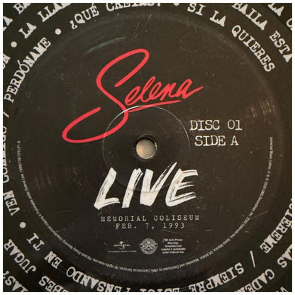 SELENA - SELENA LIVE (PICTURE DISC) (2LP) | VINILO