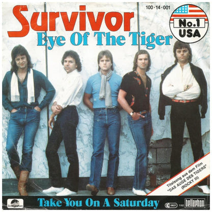 SURVIVOR - EYE OF THE TIGER | 7" SINGLE USADO