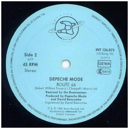 DEPECHE MODE - BEHIND THE WHEEL | 12'' MAXI SINGLE USADO