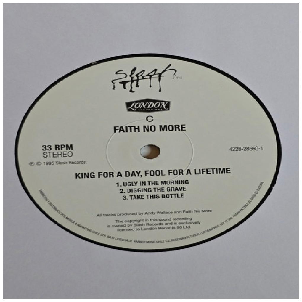 FAITH NO MORE - KING FOR A DAY FOOL FOR A LIFETIME (2LP) | VINILO
