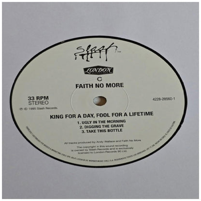 FAITH NO MORE - KING FOR A DAY FOOL FOR A LIFETIME (2LP) | VINILO
