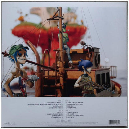 GORILLAZ - PLASTIC BEACH | VINILO