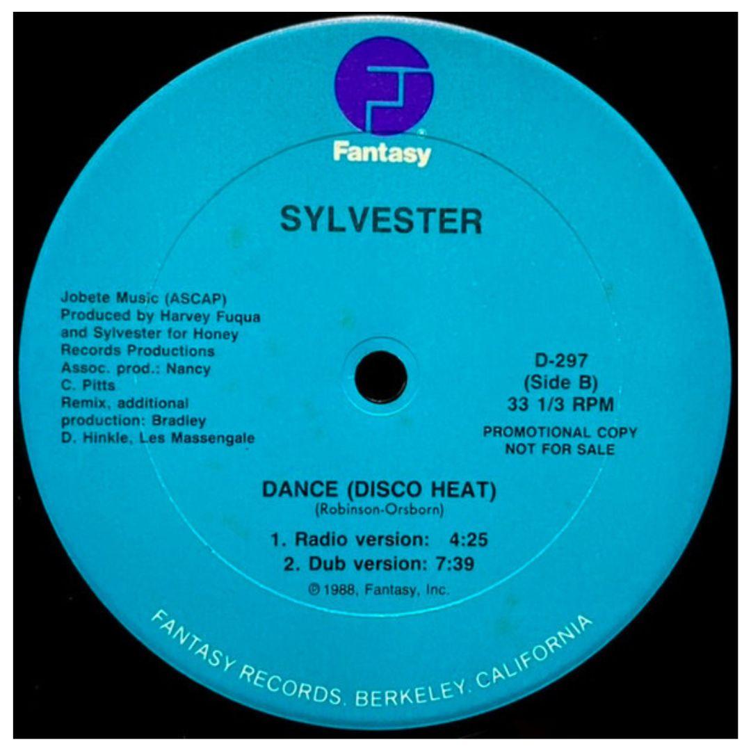 SYLVESTER - DANCE (DISCO HEAT)  88 | 12" MAXI SINGLE VINILO