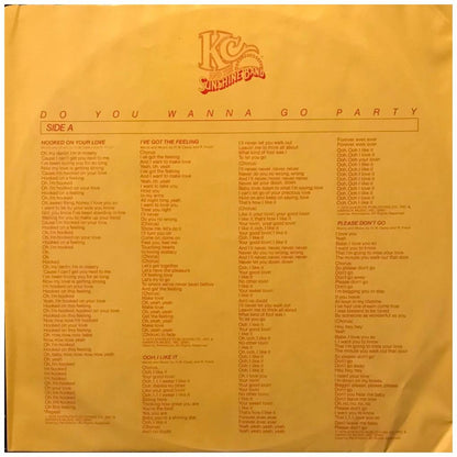 KC & THE SUNSHINE BAND - DO YOU WANNA GO PARTY (VDE-NUEVO/SELLADO) | VINILO USADO