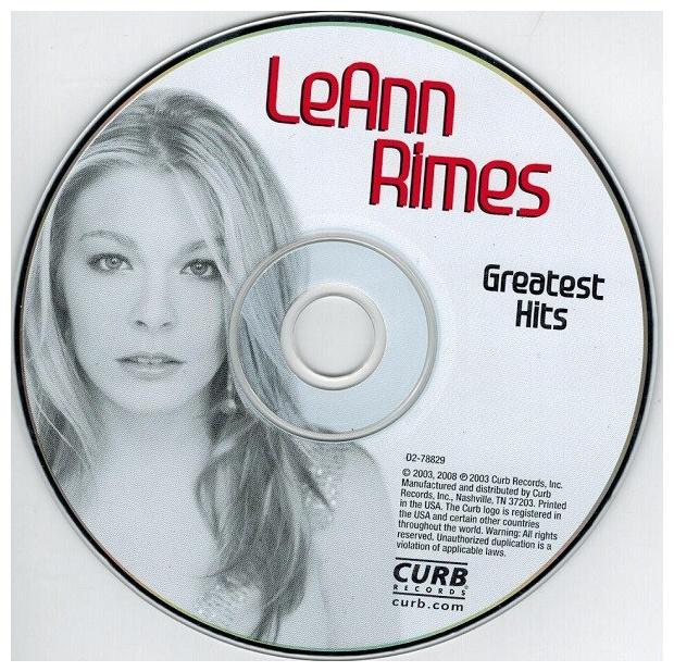 LEAN RIMES - GREATEST HITS | CD USADO
