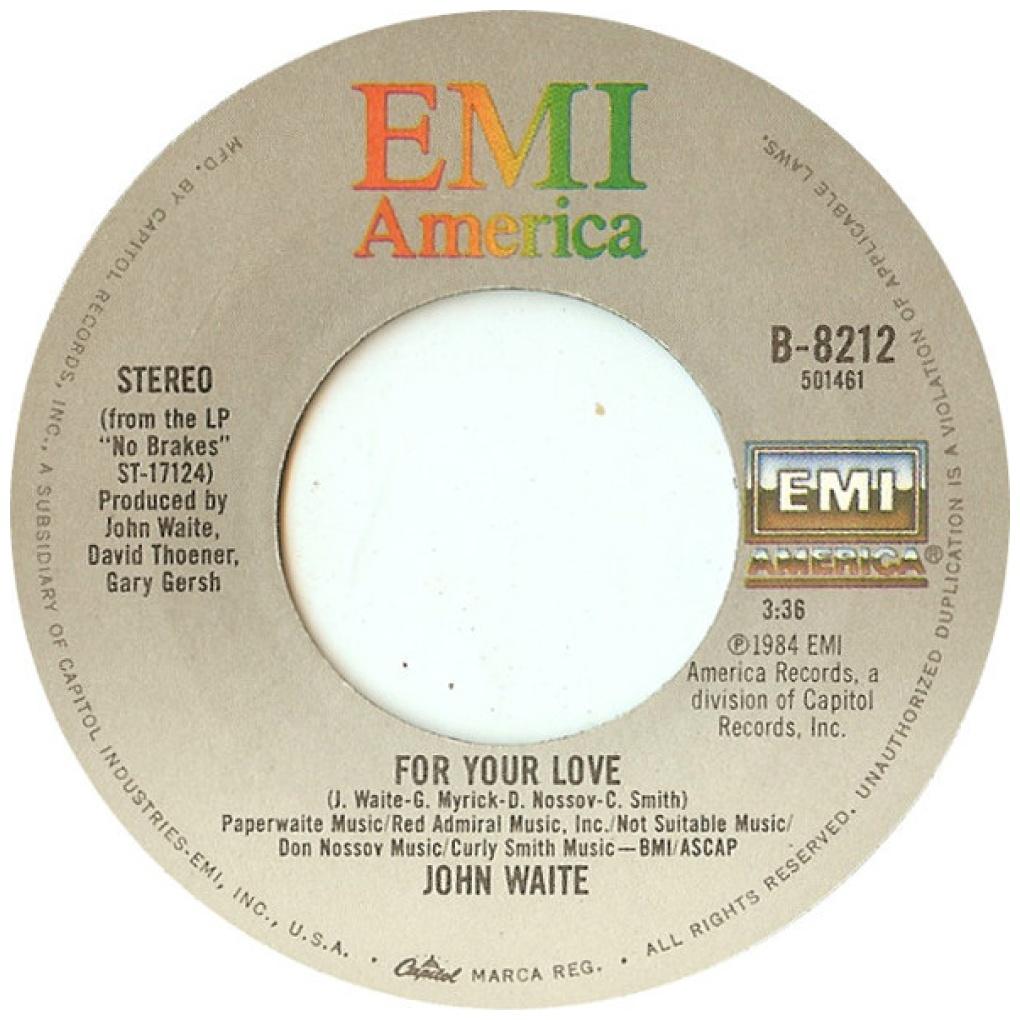JOHN WAITE - MISSING YOU | 7" USADO