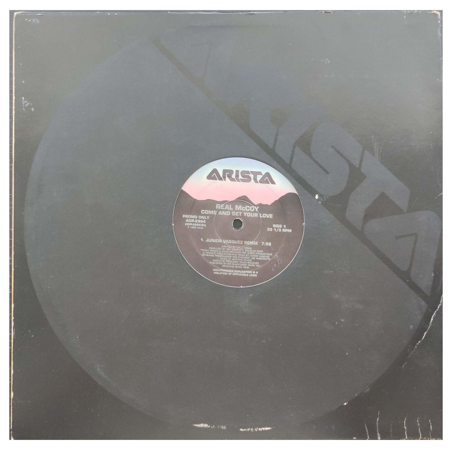REAL MCCOY  -  COME AND GET YOUR LOVE | 12" MAXI SINGLE USADO