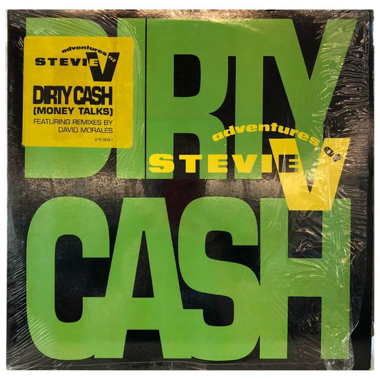 ADVENTURES OF STEVIE V - DIRTY CASH | 12" MAXI SINGLE USADO