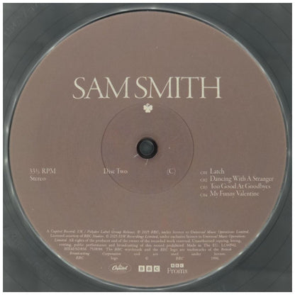 SAM SMITH - BBC PROMS AT THE ROYAL (2LP) | VINILO