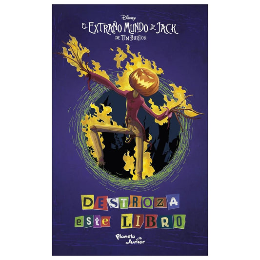 EL EXTRAÑO MUNDO DE JACK. DESTROZA ESTE LIBRO (TAPA RÚSTICA) - DISNEY | LIBRO