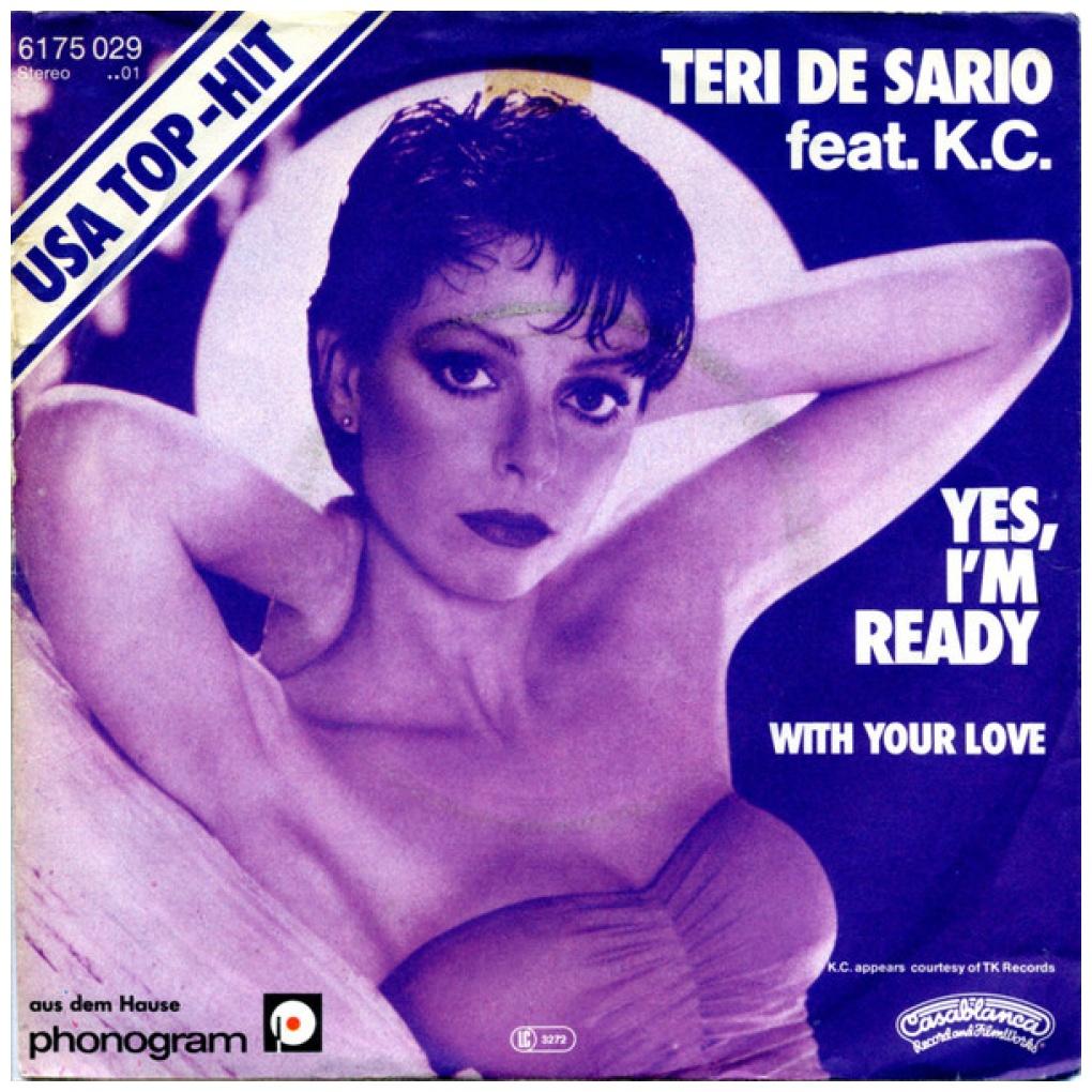 TERI DE SARIO - YES, I'M READY | 7" SINGLE USADO