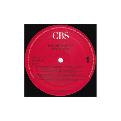 NINA HAGEN - THE VERY BEST OF | VINILO USADO