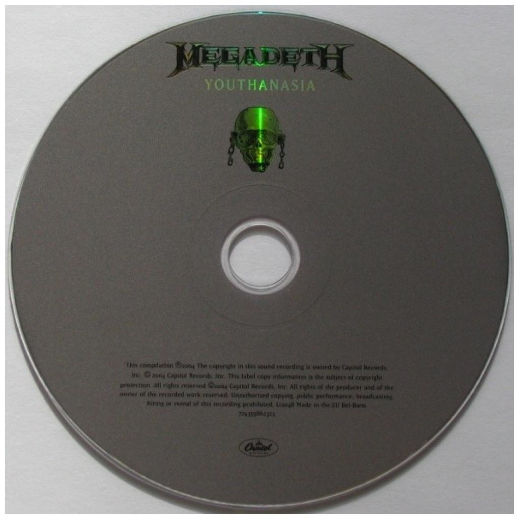 MEGADETH - YOUTHANASIA | CD