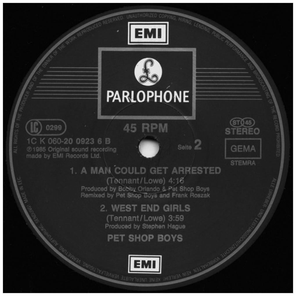 PET SHOP BOYS - WEST END GIRLS | 12'' MAXI SINGLE USADO