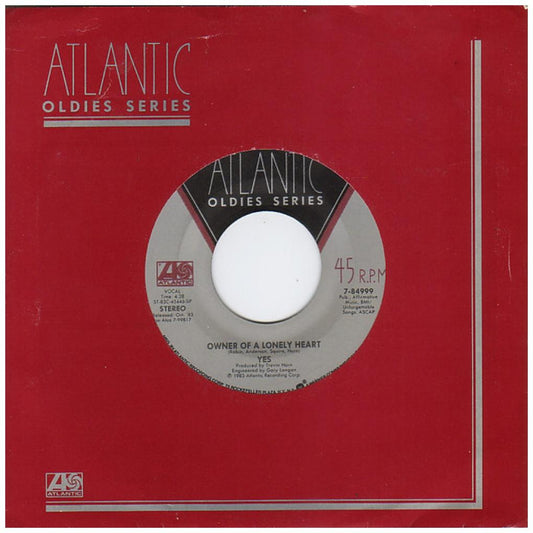 YES - OWNER OF A LONELY HEART | 7" USADO