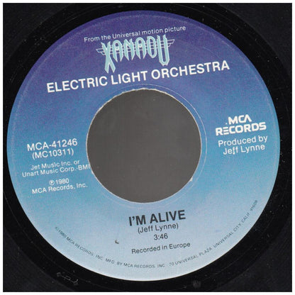ELECTRIC LIGHT ORCHESTRA - I'M ALIVE | 7" SINGLE USADO