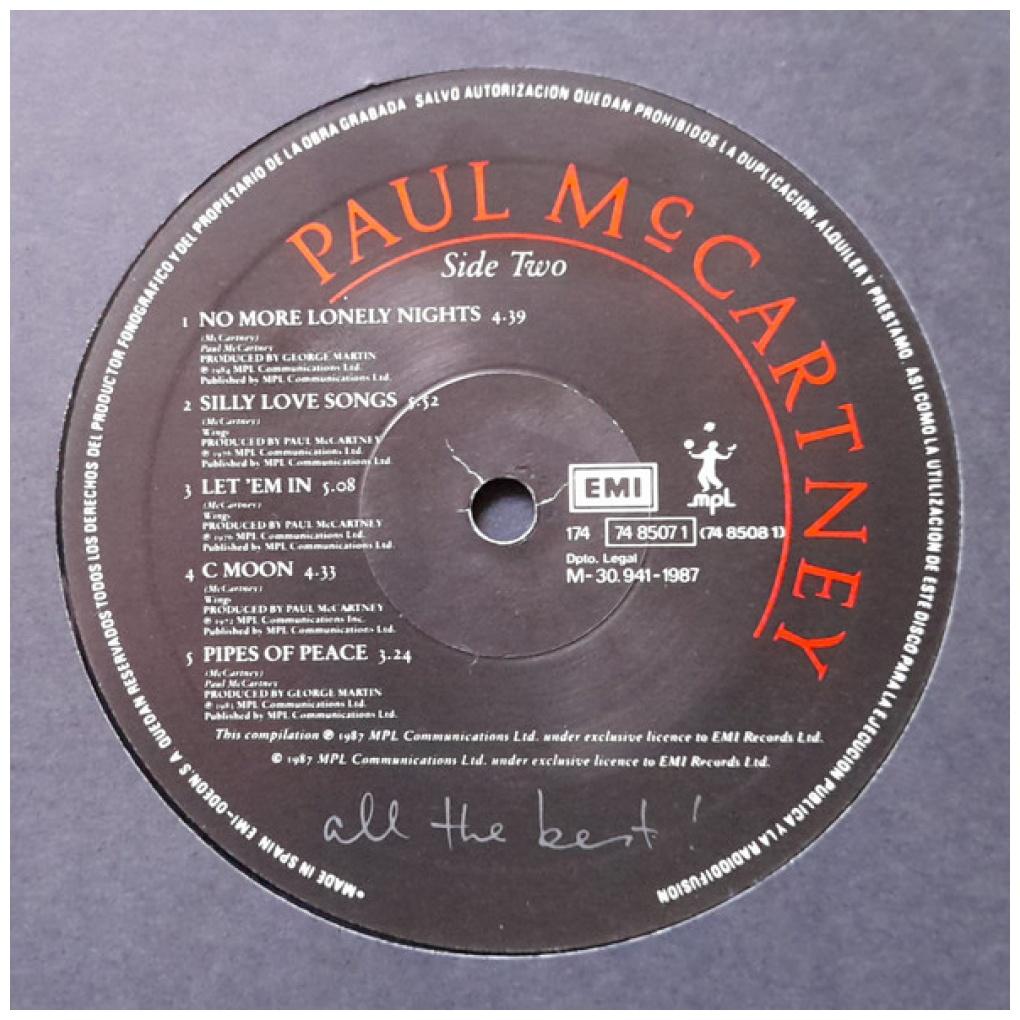 PAUL McCARTNEY - ALL THE BEST (2LP) | VINILO USADO