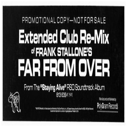 FRANK STALLONE - FAR FROM OVER | 12" MAXI SINGLE VINILO USADO