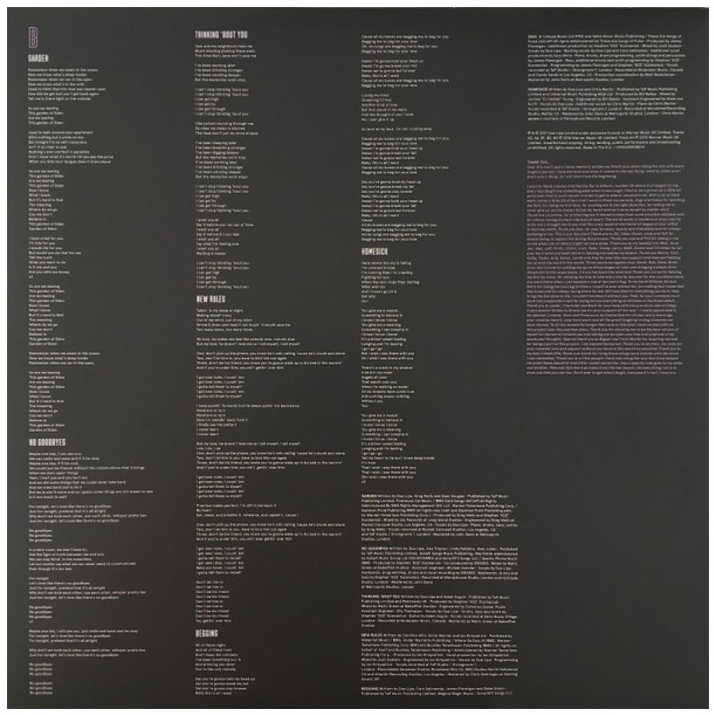 DUA LIPA - DUA LIPA (GATEFOLD) | VINILO